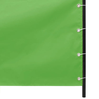 Balkonscherm 80x240 cm oxford stof lichtgroen