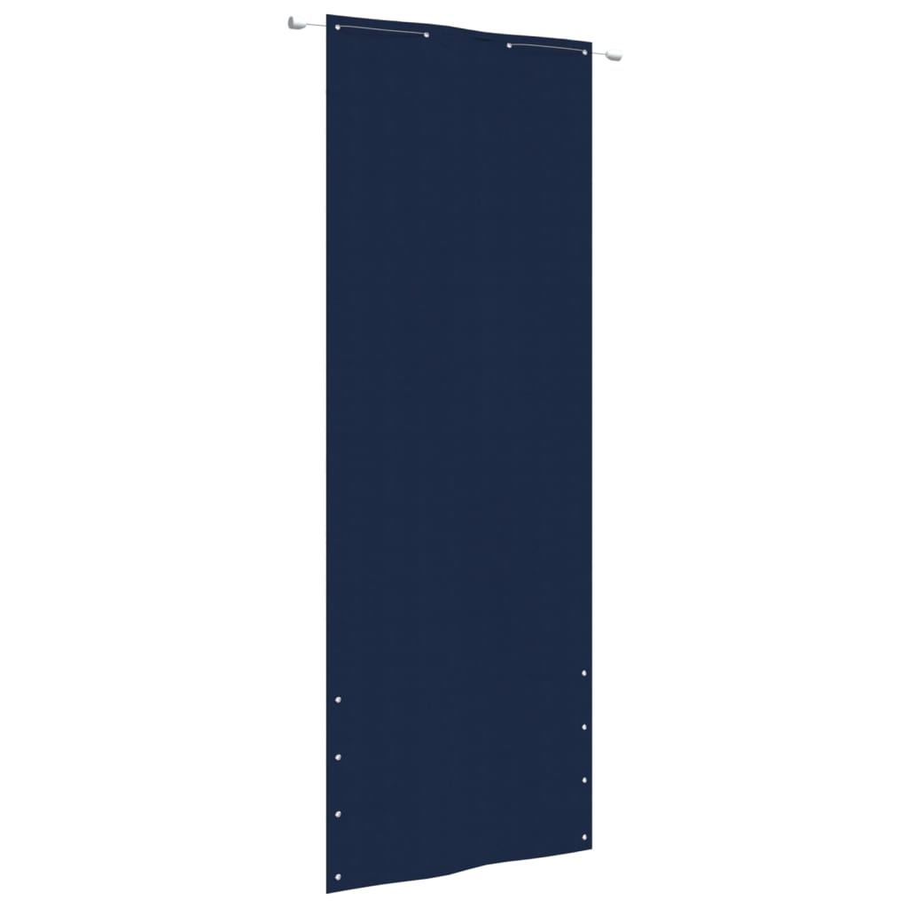 Balkonscherm 80x240 cm oxford stof blauw