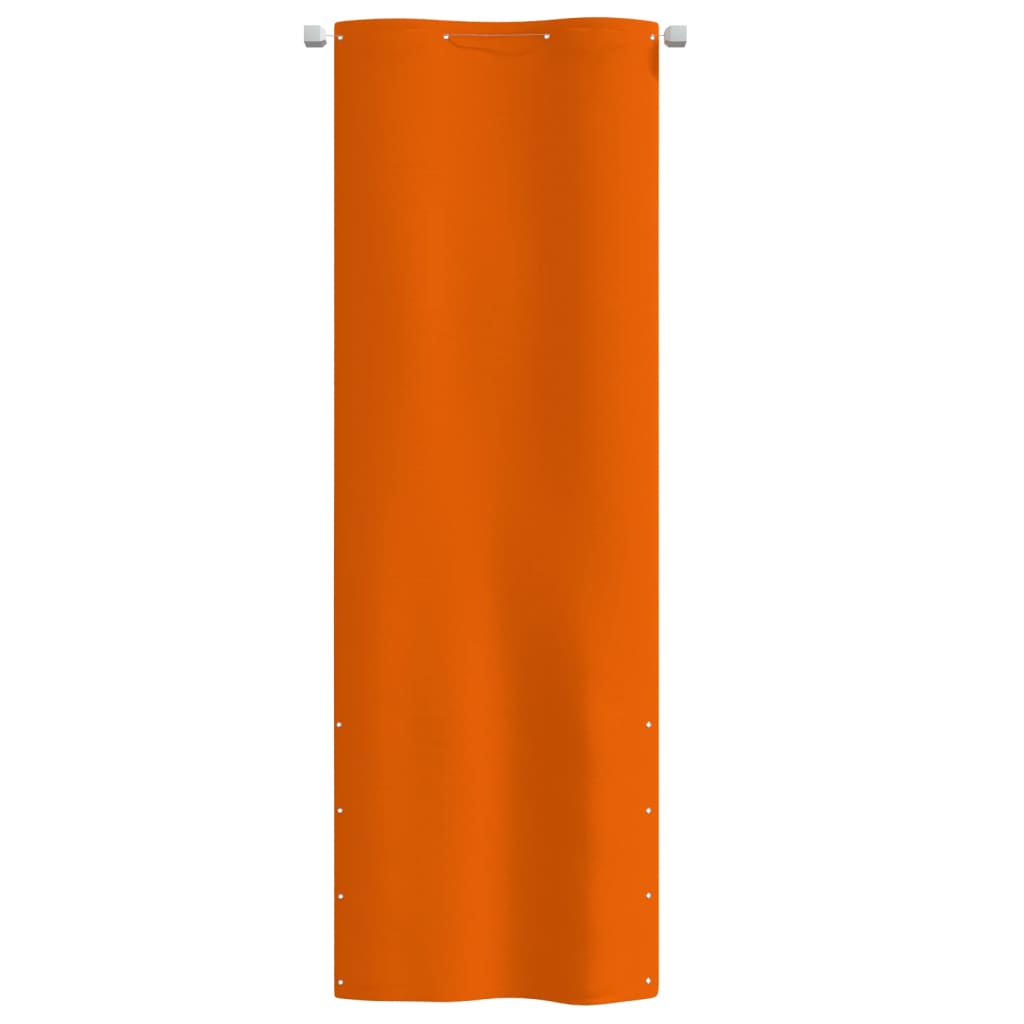 Balkonscherm 80x240 cm oxford stof oranje