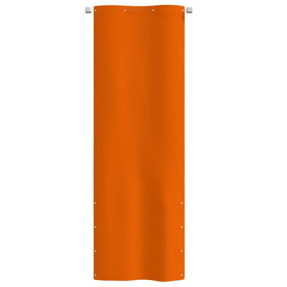 Balkonscherm 80x240 cm oxford stof oranje