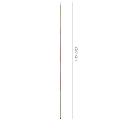 Zonneschermpaal 250 cm gegalvaniseerd staal