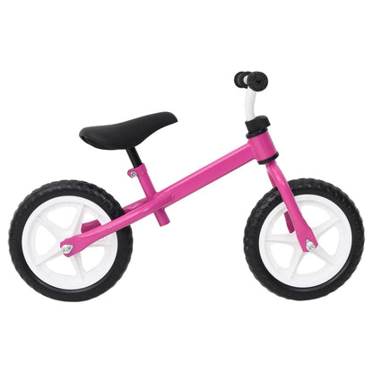 Loopfiets met 9,5 inch wielen roze