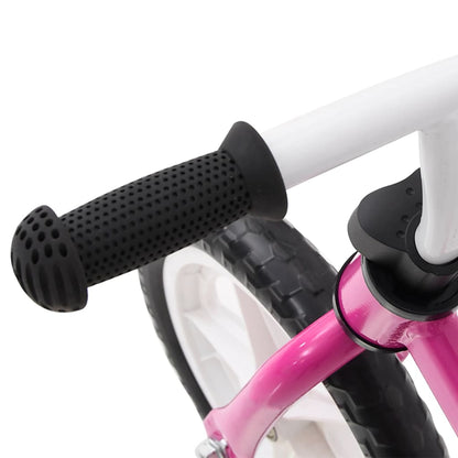 Loopfiets met 9,5 inch wielen roze