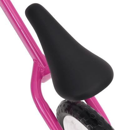 Loopfiets met 9,5 inch wielen roze