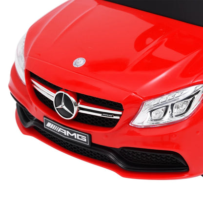 Loopauto Mercedes Benz C63 rood