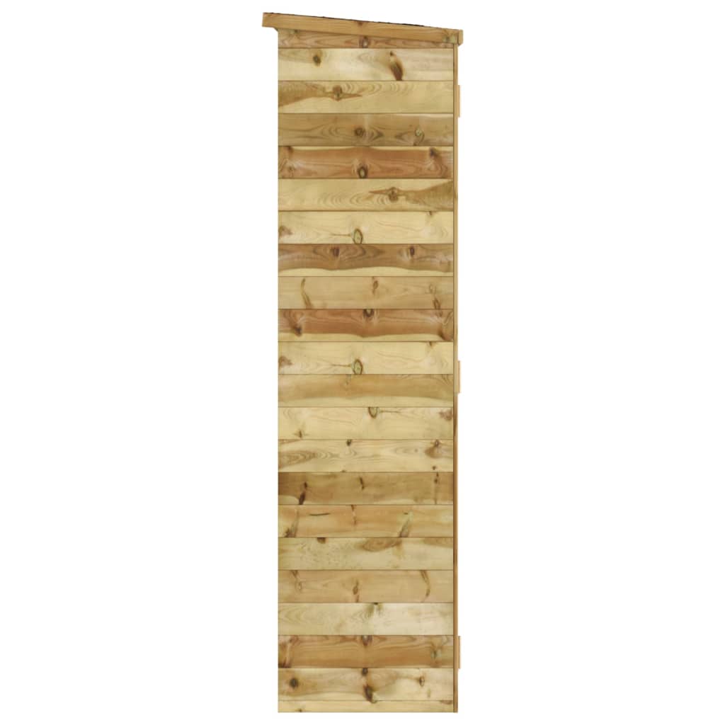 Tuinschuur 123x45x171 cm geïmpregneerd massief grenenhout