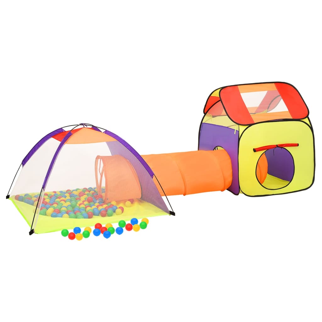 Kinderspeeltent 338x123x111 cm meerkleurig