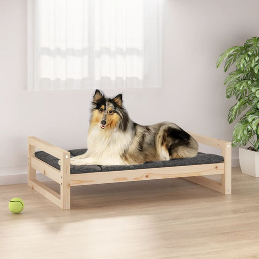 Hondenmand 95,5x65,5x28 cm massief grenenhout
