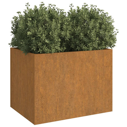 Plantenbak 62x47x46 cm cortenstaal