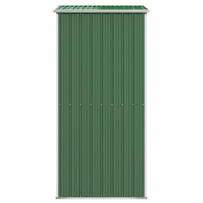 Tuinschuur 192x108x223 cm gegalvaniseerd staal groen