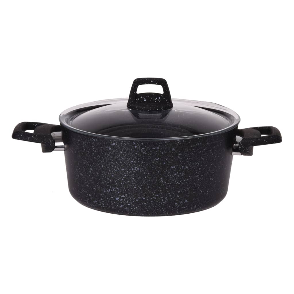 Excellent Houseware Braadpan met deksel 4,4 L aluminium