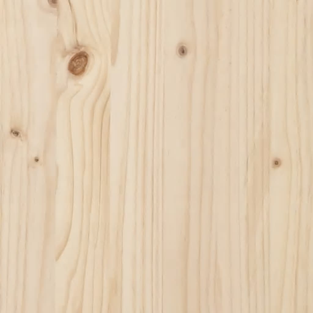 Plantenbak verhoogd met hekontwerp 100x50x70 cm grenenhout