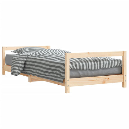 Kinderbedframe 80x200 cm massief grenenhout