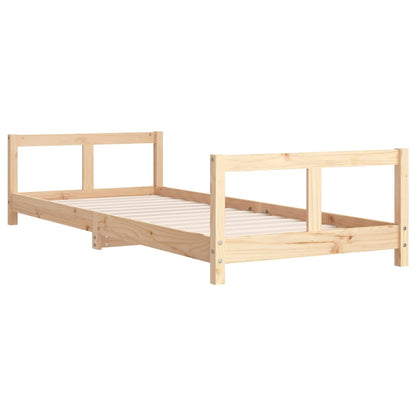 Kinderbedframe 80x200 cm massief grenenhout