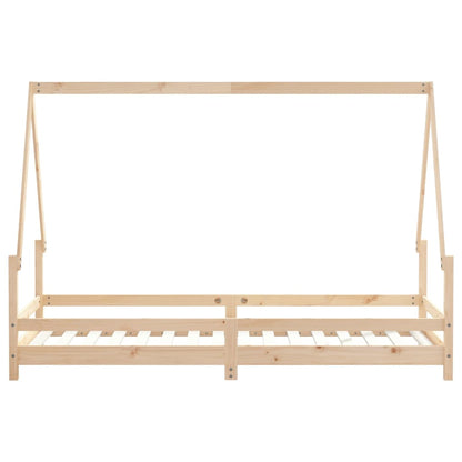 Kinderbedframe 80x200 cm massief grenenhout