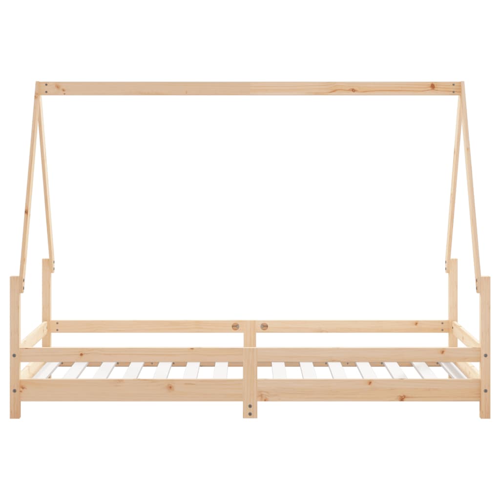 Kinderbedframe 90x190 cm massief grenenhout