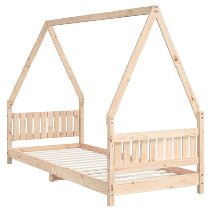 Kinderbedframe 80x200 cm massief grenenhout