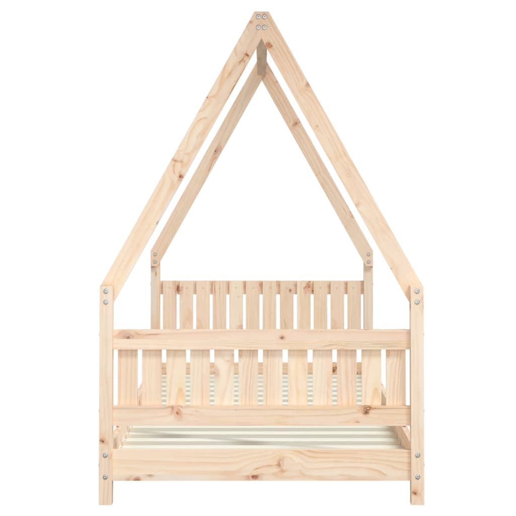 Kinderbedframe 90x200 cm massief grenenhout