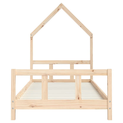 Kinderbedframe 90x200 cm massief grenenhout