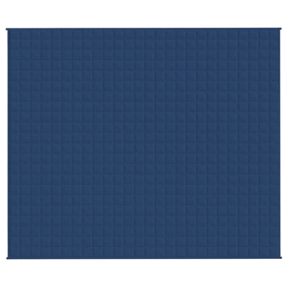 Verzwaringsdeken 220x260 cm 11 kg stof blauw