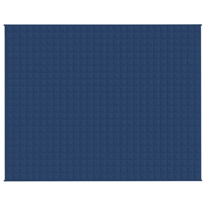 Verzwaringsdeken 235x290 cm 11 kg stof blauw