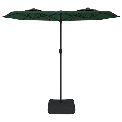 Parasol dubbel 316x240 cm groen