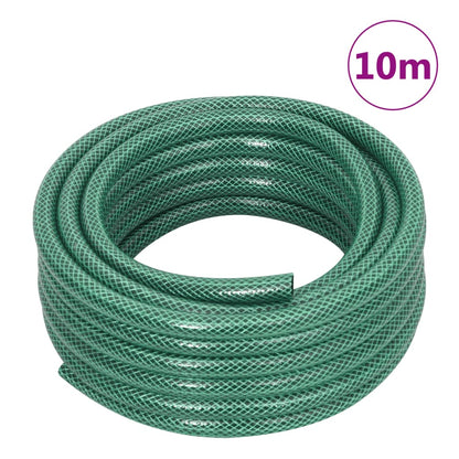 Tuinslang met koppelingsset 0,6'' 10 m PVC groen