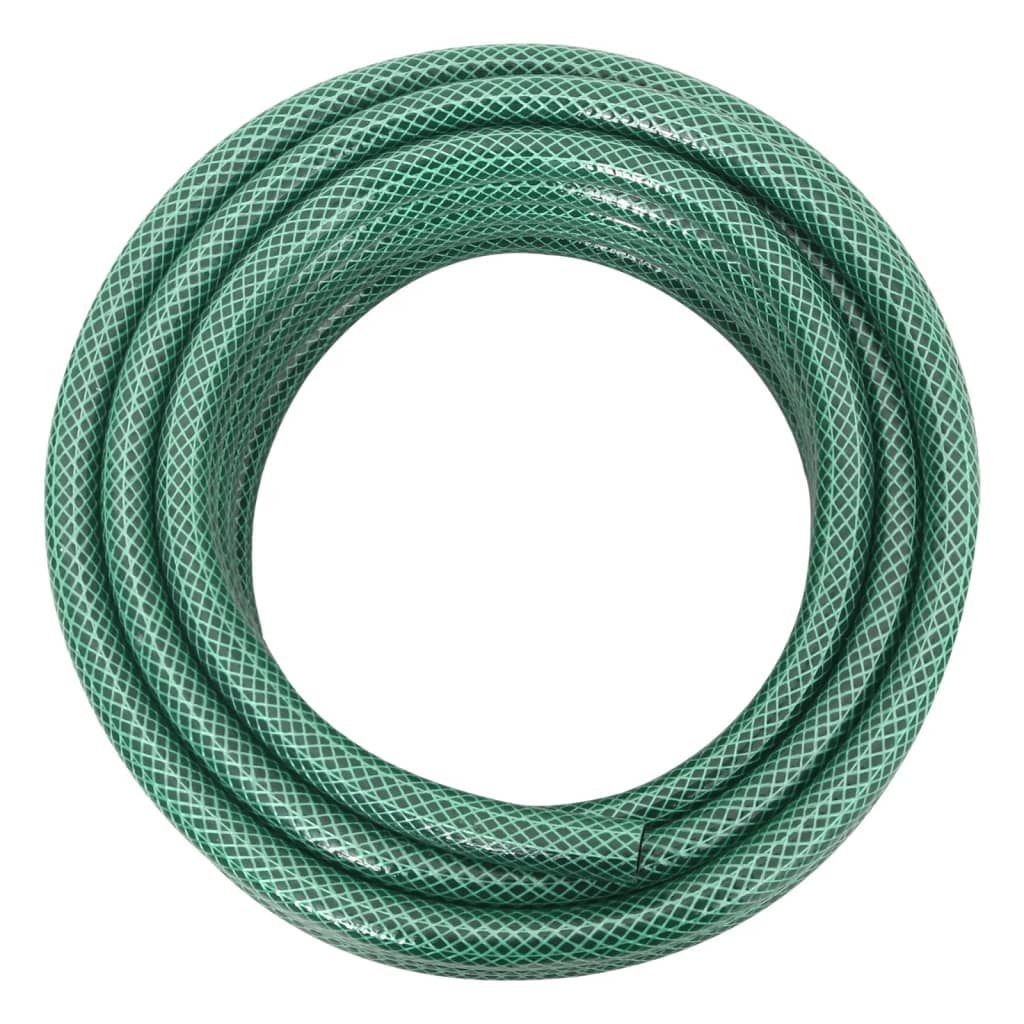 Tuinslang met koppelingsset 0,6'' 50 m PVC groen