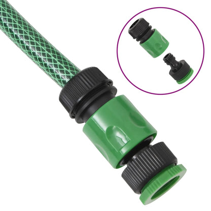 Tuinslang met koppelingsset 0,6'' 50 m PVC groen