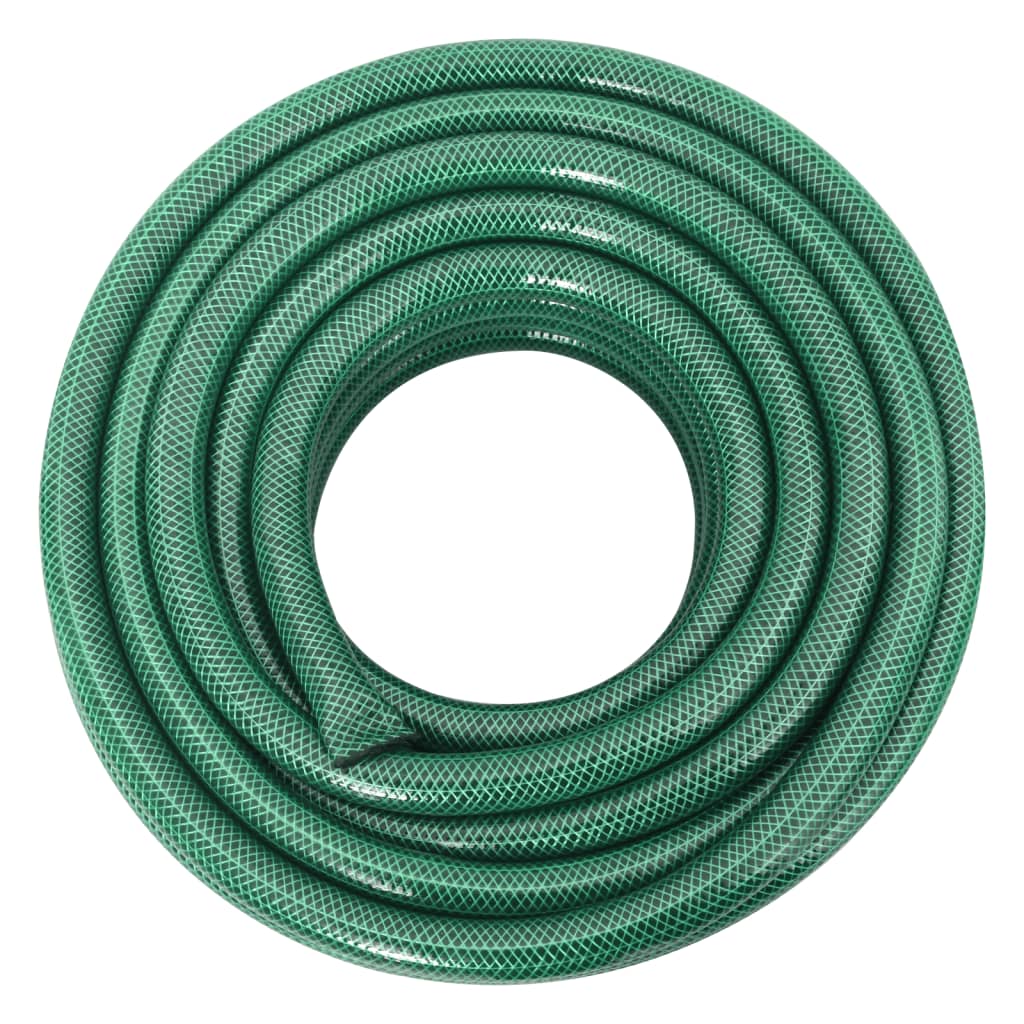 Tuinslang met koppelingsset 0,9'' 10 m PVC groen