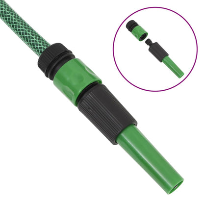 Tuinslang met koppelingsset 0,9'' 20 m PVC groen