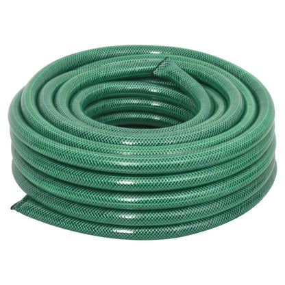 Tuinslang met koppelingsset 0,9'' 50 m PVC groen