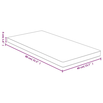 Snijplank 80x40x4 cm bamboe