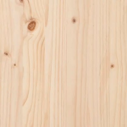 vidaXL Plantenbak verhoogd 160x50x57 cm massief grenenhout