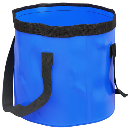 Emmers 2 st inklapbaar 20 L PVC blauw