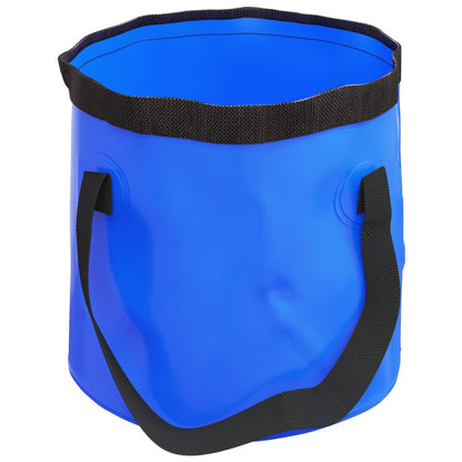 Emmers 2 st inklapbaar 20 L PVC blauw