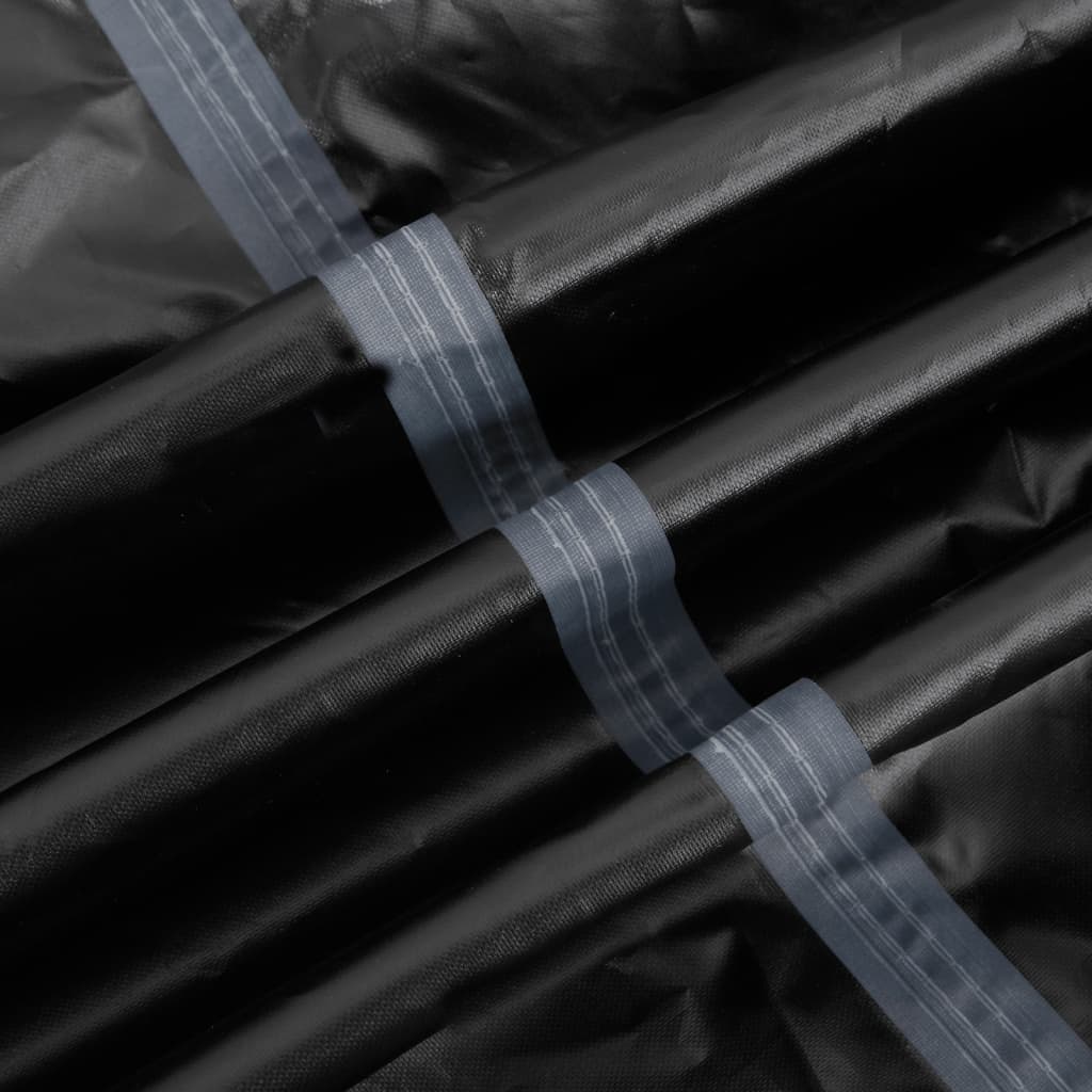 Tuinmeubelhoes waterdicht 420D 200x160x70 cm zwart