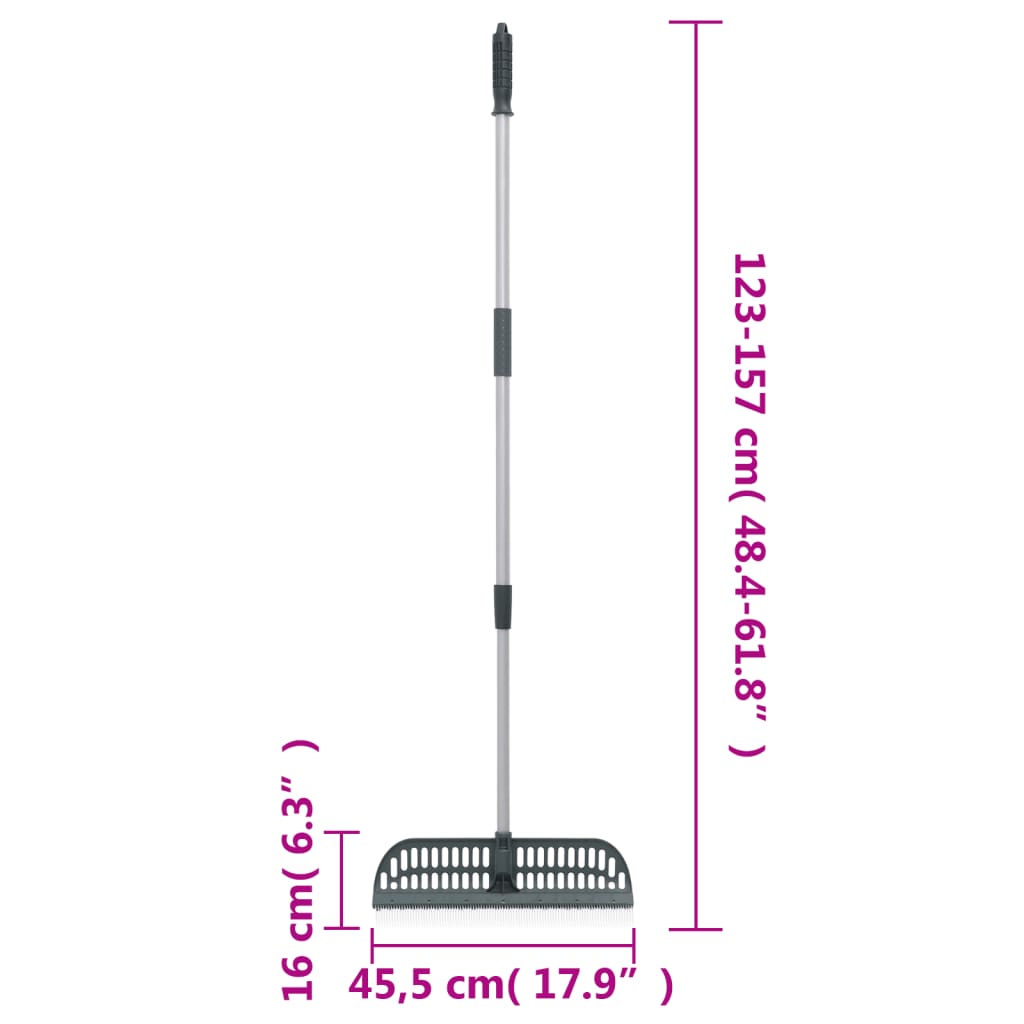 Bladhark 2-in-1 157 cm PP donkergroen