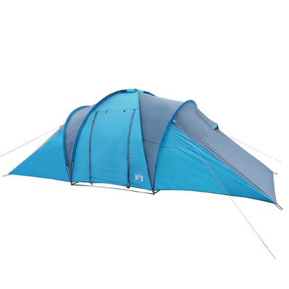 Tent 6-persoons 576x238x193 cm 185T taft blauw
