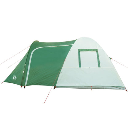 Tent 6-persoons 466x342x200 cm 185T taft groen