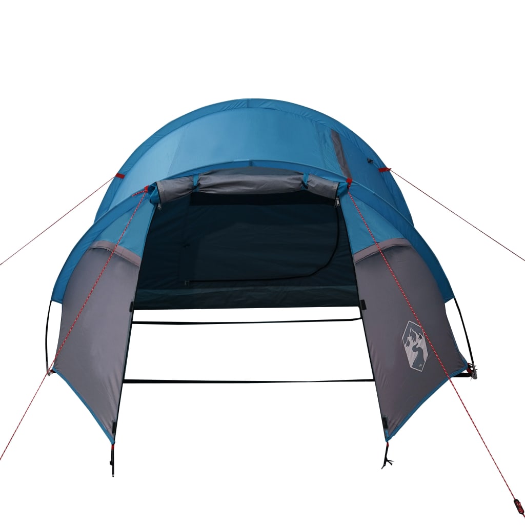 Tent 4-persoons 360x135x105 cm 185T taft blauw