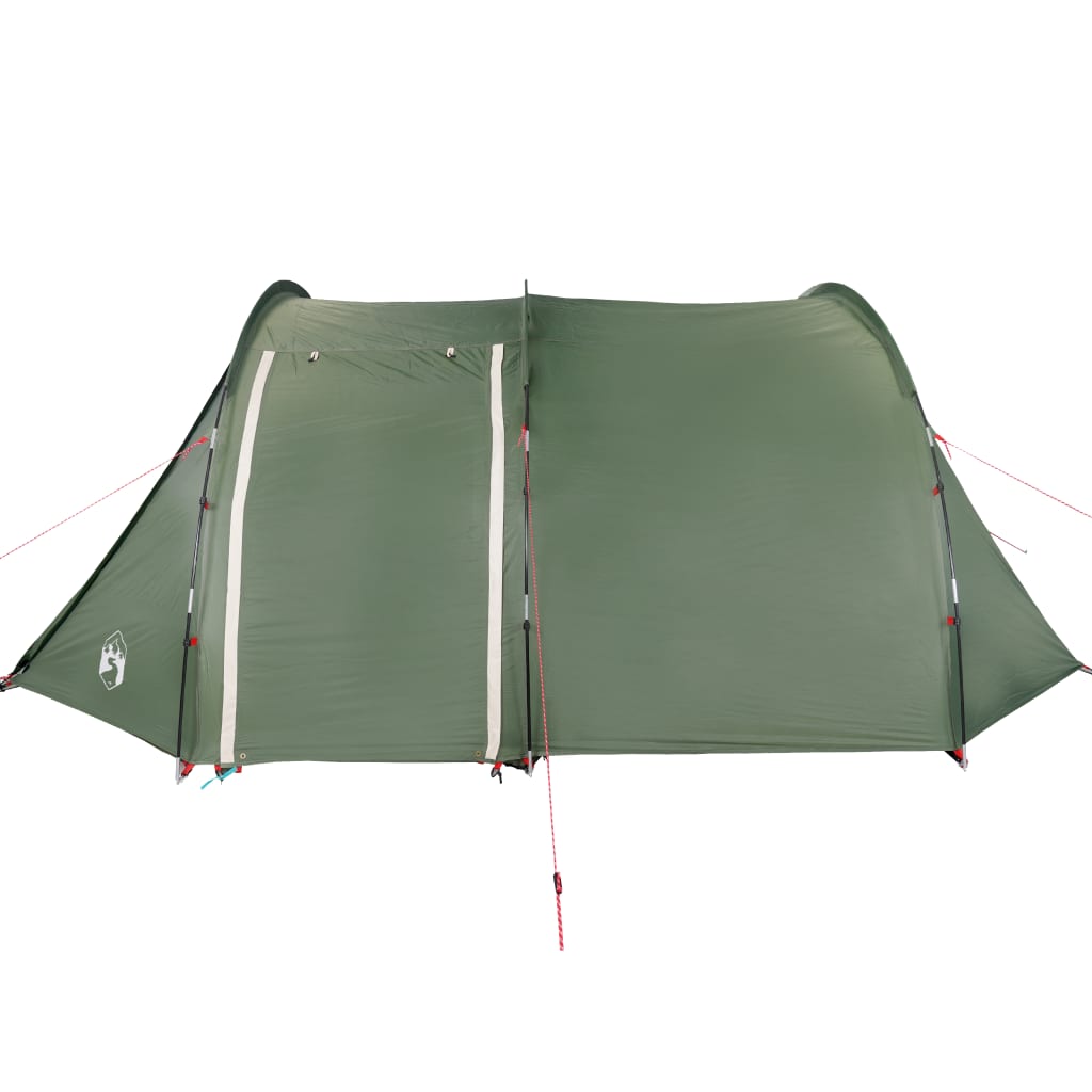 Tent 4-persoons 420x260x153 cm 185T taft groen